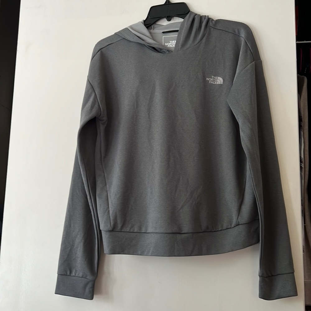North face hooded long sleeve